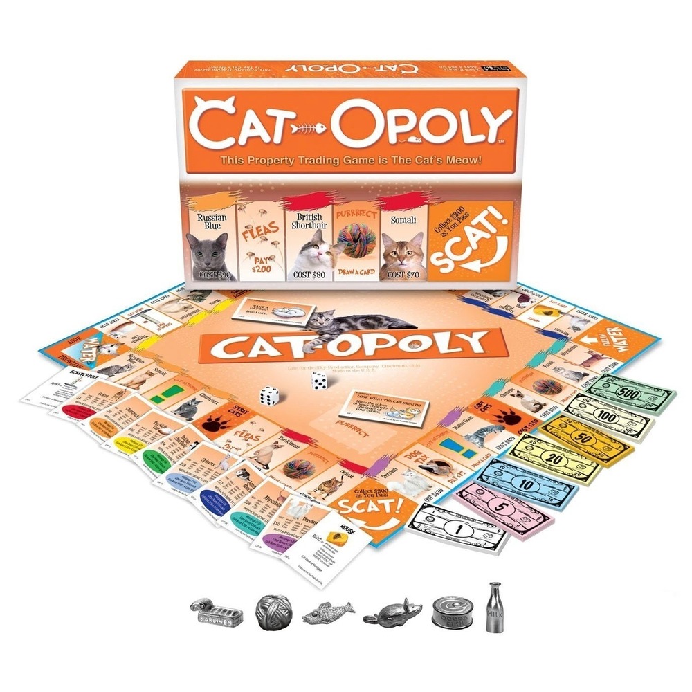 Board Game - Cat-Opoly Catopoly Cats (New) Factory Sealed - Picture 6 of 6